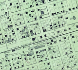 1870 Map of Plano Kendall County Illinois
