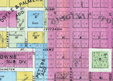1872 Map of Pittsfield Pike County Illinois