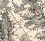 1867 Map of North Anna Virginia