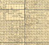 1915 Map of Todd County South Dakota