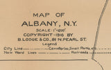 1916 Map of Albany New York