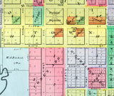 1893 Map of Geneseo Henry County Illinois