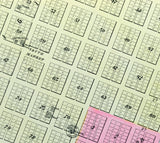 1900 Map of Oquawka Henderson County Illinois