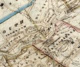 1816 Map of Luzerne County Pennsylvania