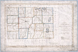 1816 Map of Susquehanna County Pennsylvania