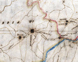 1817 Map of Cambria County Pennsylvania