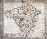 1819 Map of Lancaster County Pennsylvania