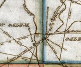 1819 Map of Mercer County Pennsylvania