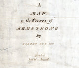 1817 Map of Armstrong County Pennsylvania