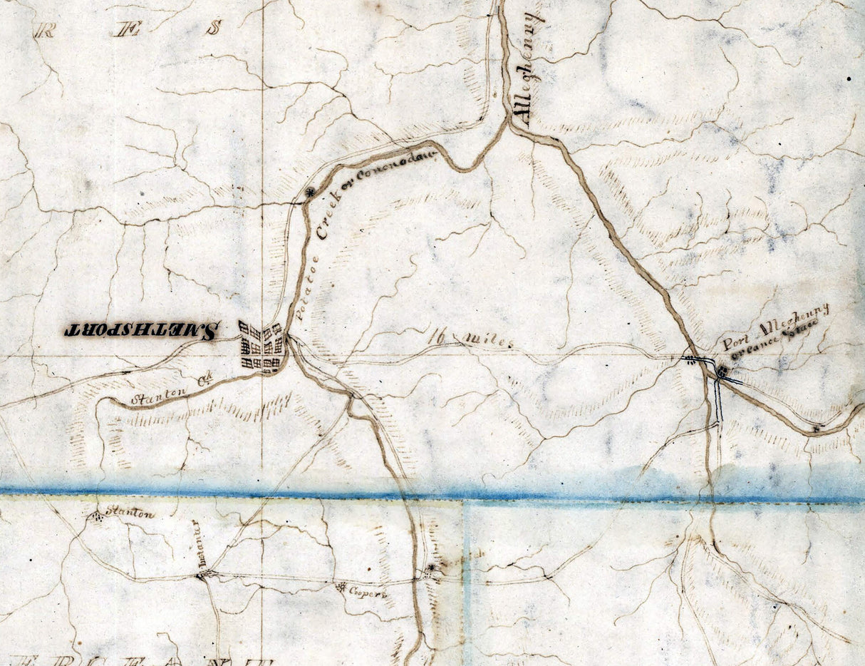 1817 Map of McKean County Pennsylvania