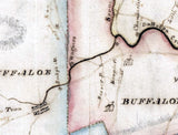 1817 Map of Union County Pennsylvania