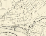 1836 Map of Trenton New Jersey