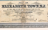 1879 Map of Elizabeth Town New Jersey