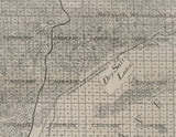 1911 Map of Kern County California