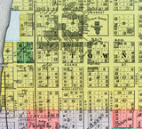 1891 Map of Havana Mason County Illinois