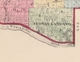 1872 Map of Jersey County Illinois