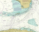 2012 Nautical Chart of the Straits of Florida