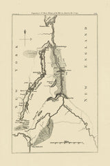 1772 Map of Lake George New York