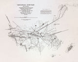 1862 Map of Manassas Junction Virginia