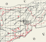 1903 Map of Amador County California