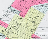 1899 Map of Chandlerville Cass County Illinois