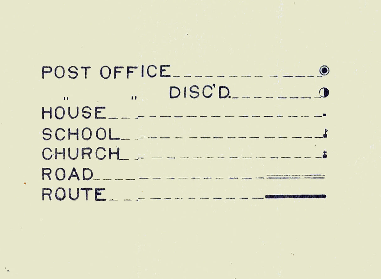 1909 Map of LaGrange County Indiana