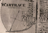 1878 Map of Bedford County Tennessee