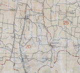 1916 Map of Rutherford County Tennessee