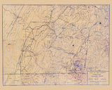 1921 Map of Polk County Tennessee