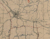 1923 Map of Dickson County Tennessee