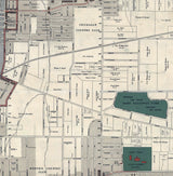 1925 Map of Memphis Tennessee and Vicinity