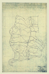 1934 Map of Perry County Tennessee