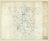 1935 Map of Scott County Tennessee