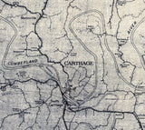 1937 Map of Smith County Tennessee