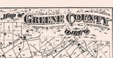 1874 Map of Greene County Ohio