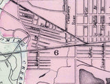 1884 Map of Williamsport Pennsylvania