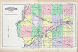 1893 Map of Whiteside County Illinois