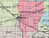 1902 Map of Perry County Illinois