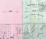 1891 Map of Galesburg Knox County Illinois
