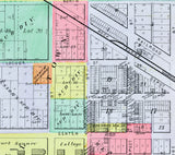 1893 Map of Cambridge Henry County Illinois