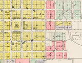 1904 Map of Carthage Hancock County Illinois