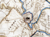 1818 Map of Berks County Pennsylvania