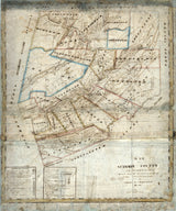 1816 Map of Luzerne County Pennsylvania