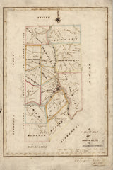 1817 Map of Beaver County Pennsylvania