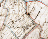 1816 Map of Huntingdon County Pennsylvania