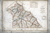 1816 Map of York County Pennsylvania