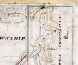 1817 Map of Tioga County Pennsylvania