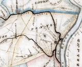 1817 Map of Union County Pennsylvania