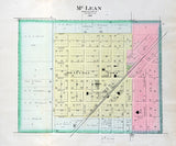 1894 Map of McLean Illinois