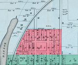 1891 Map of Havana Mason County Illinois